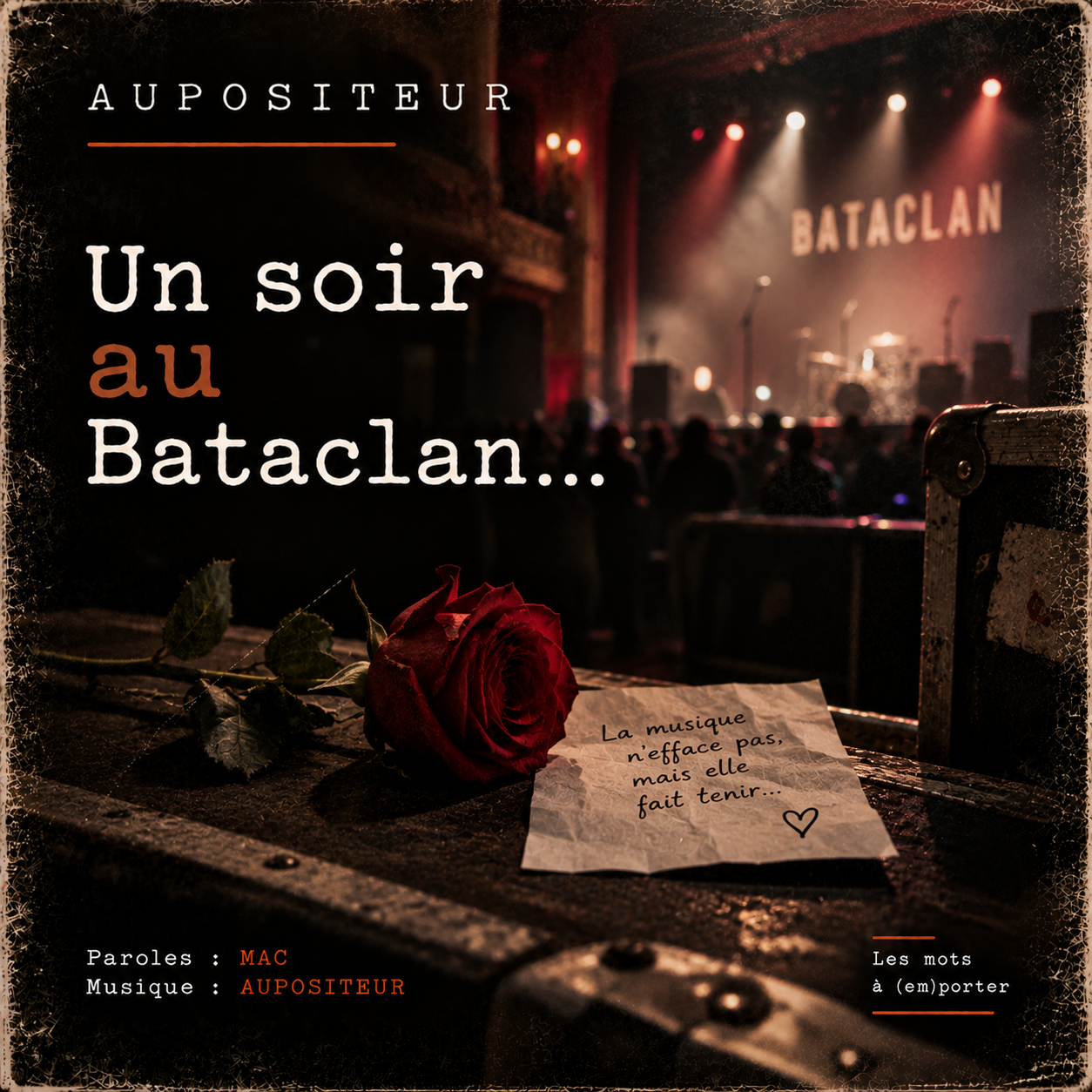 Pochette — Un soir au Bataclan